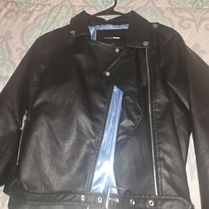 Fashion Nova Black Leather Jacket
